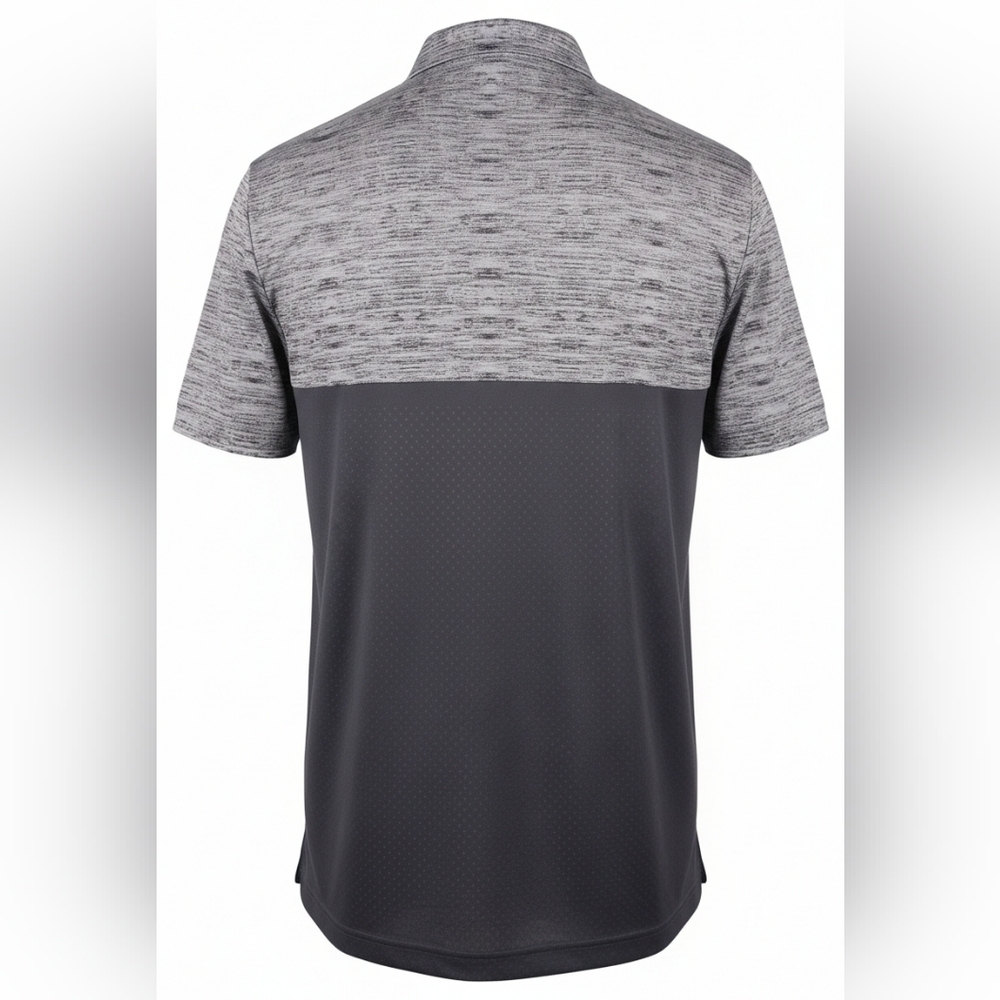 RBX Stay On Course Closed Mesh Gray Polo Men's Medium - Picture 2 of 10